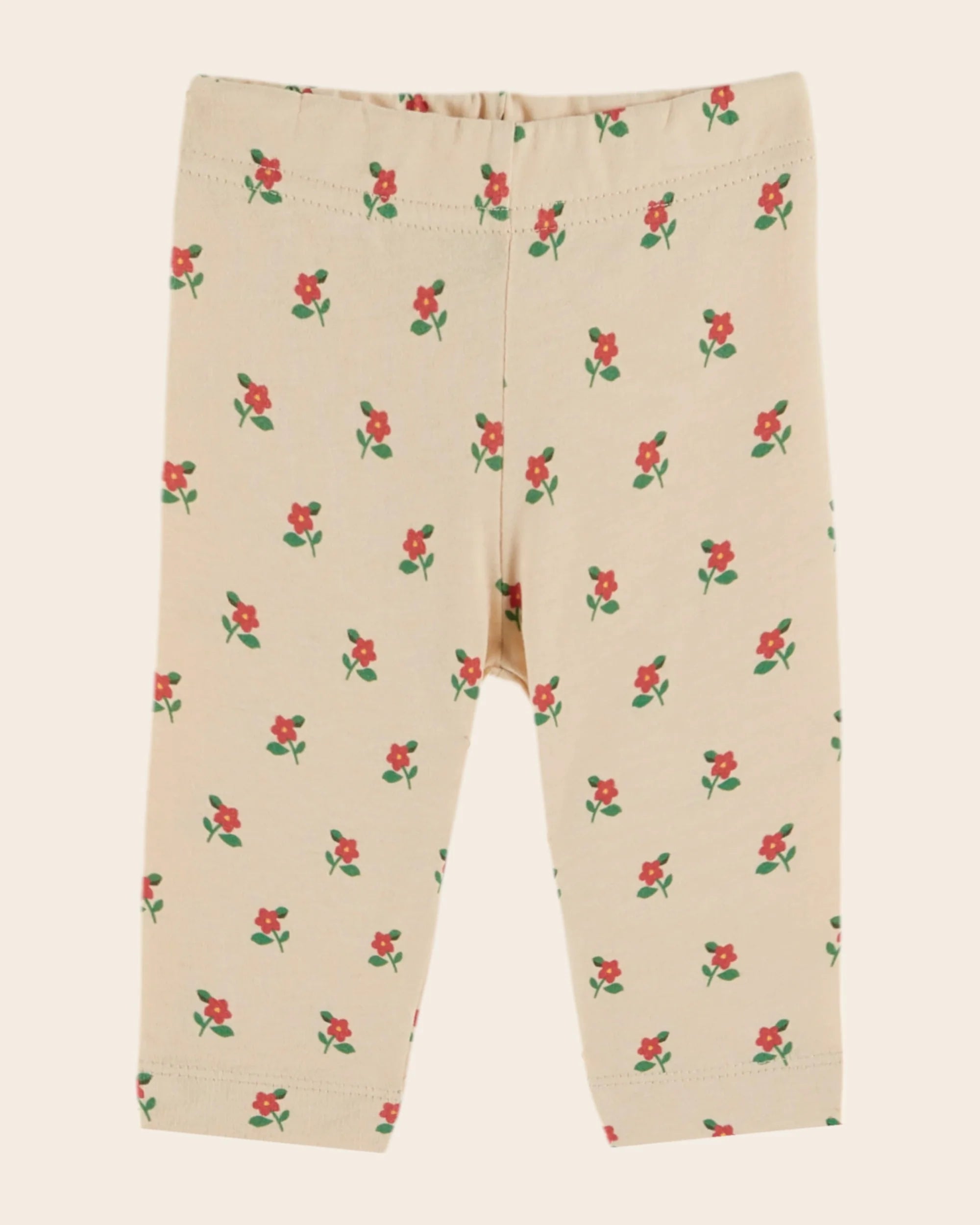 POPPY CREAM ORGANIC COTTON LEGGING