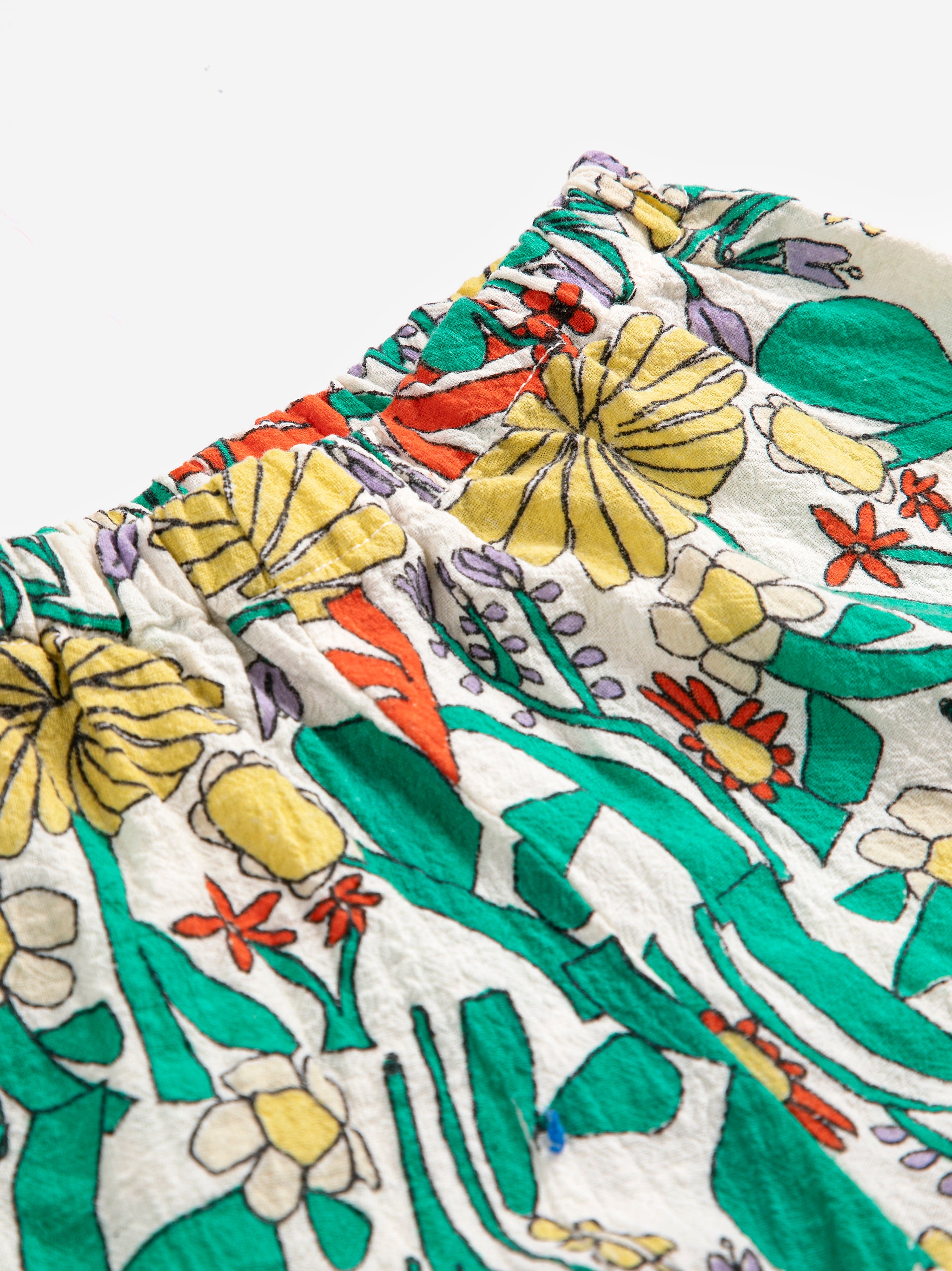 Color Herbalist all over woven shorts