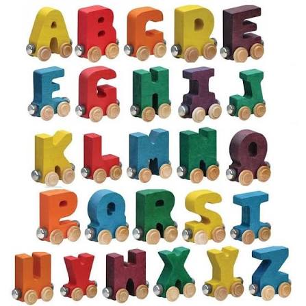Personalized Name Train