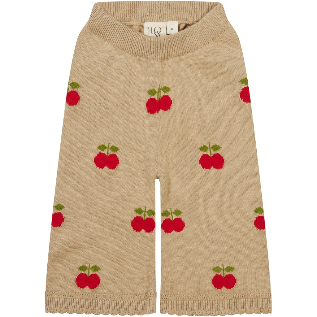 BARBARA PANTS - TAN/APPLE