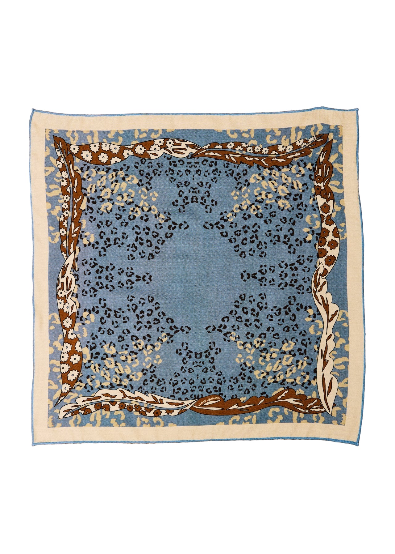 TANASIE LEO OCHRE SCARF