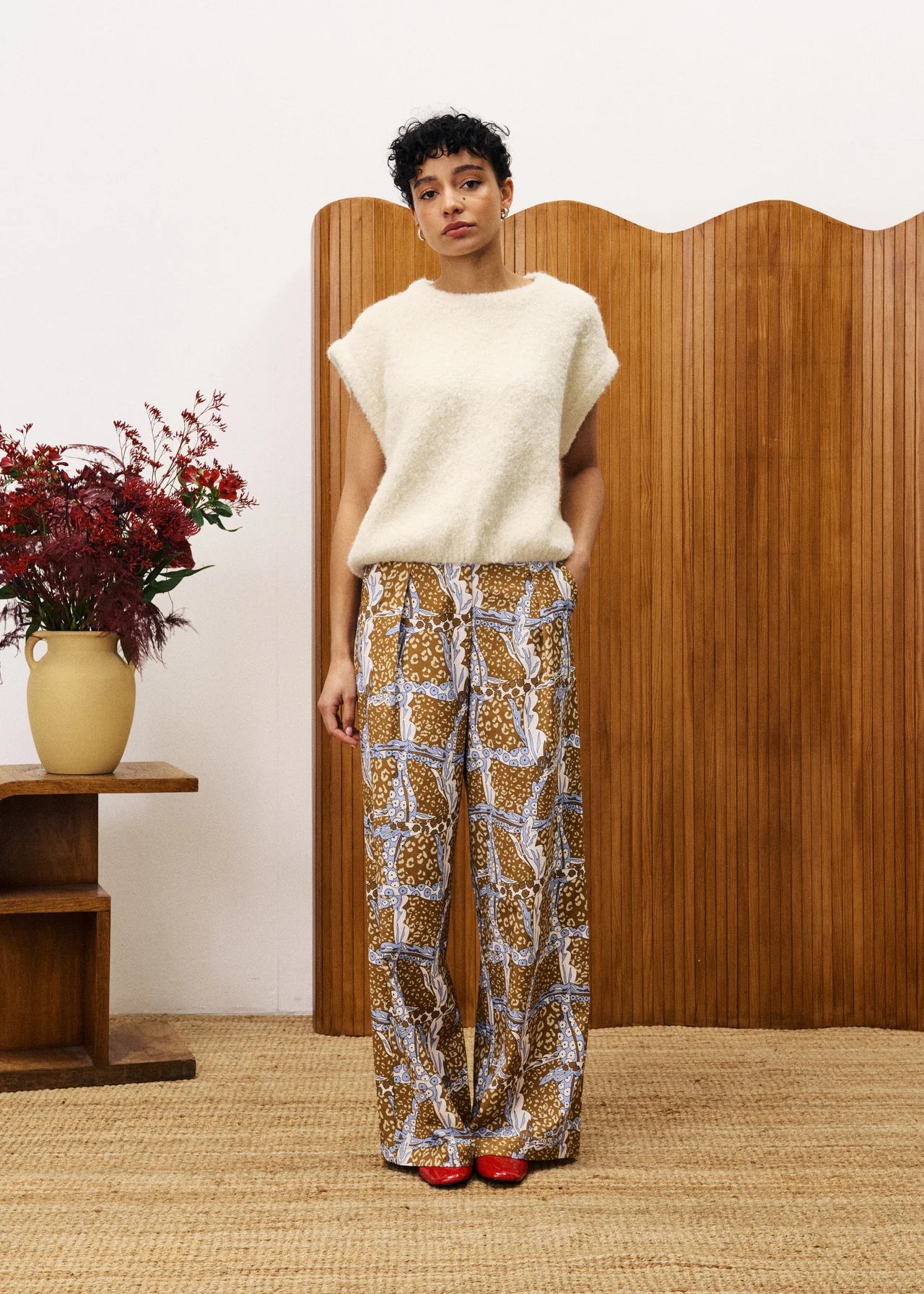JASMIN CREAM SWEATER