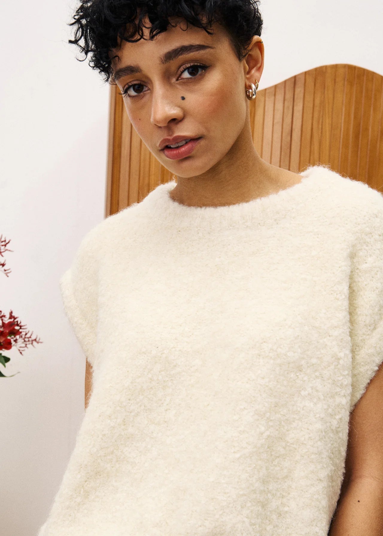 JASMIN CREAM SWEATER