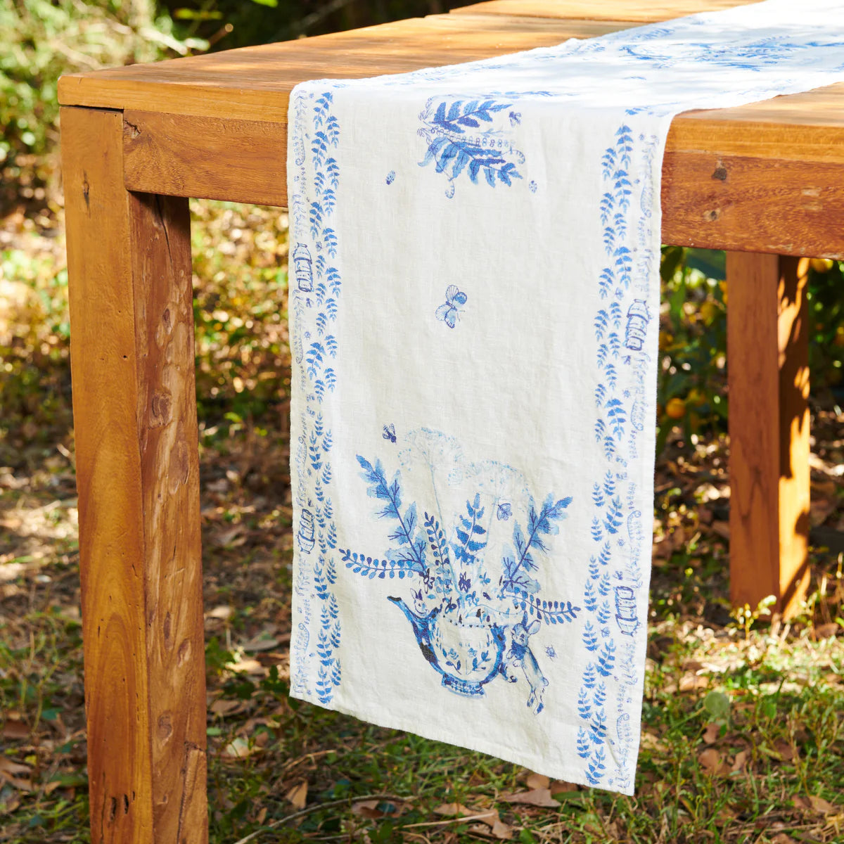 Easter Toile Table Runner