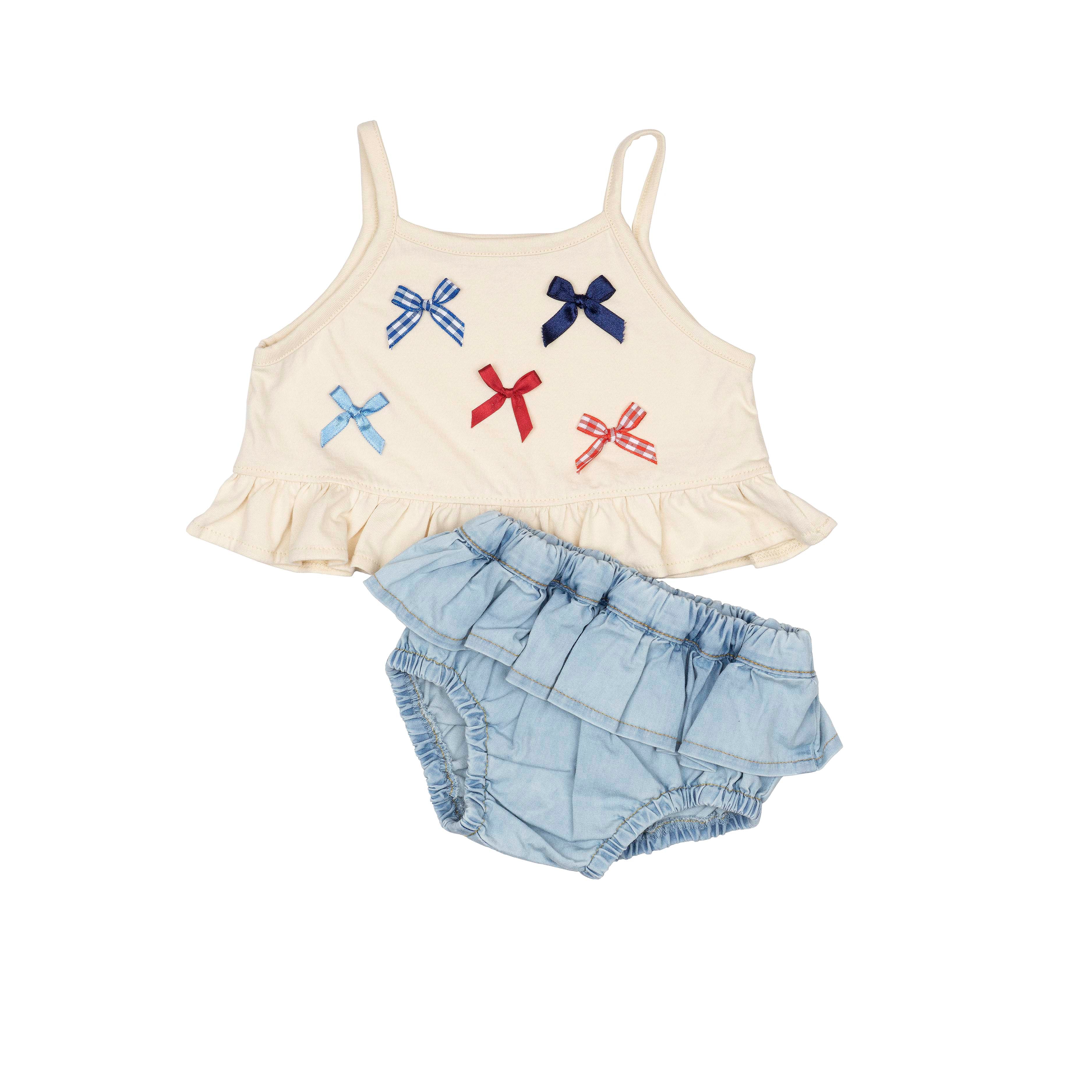 Ruffle Bloomer Set