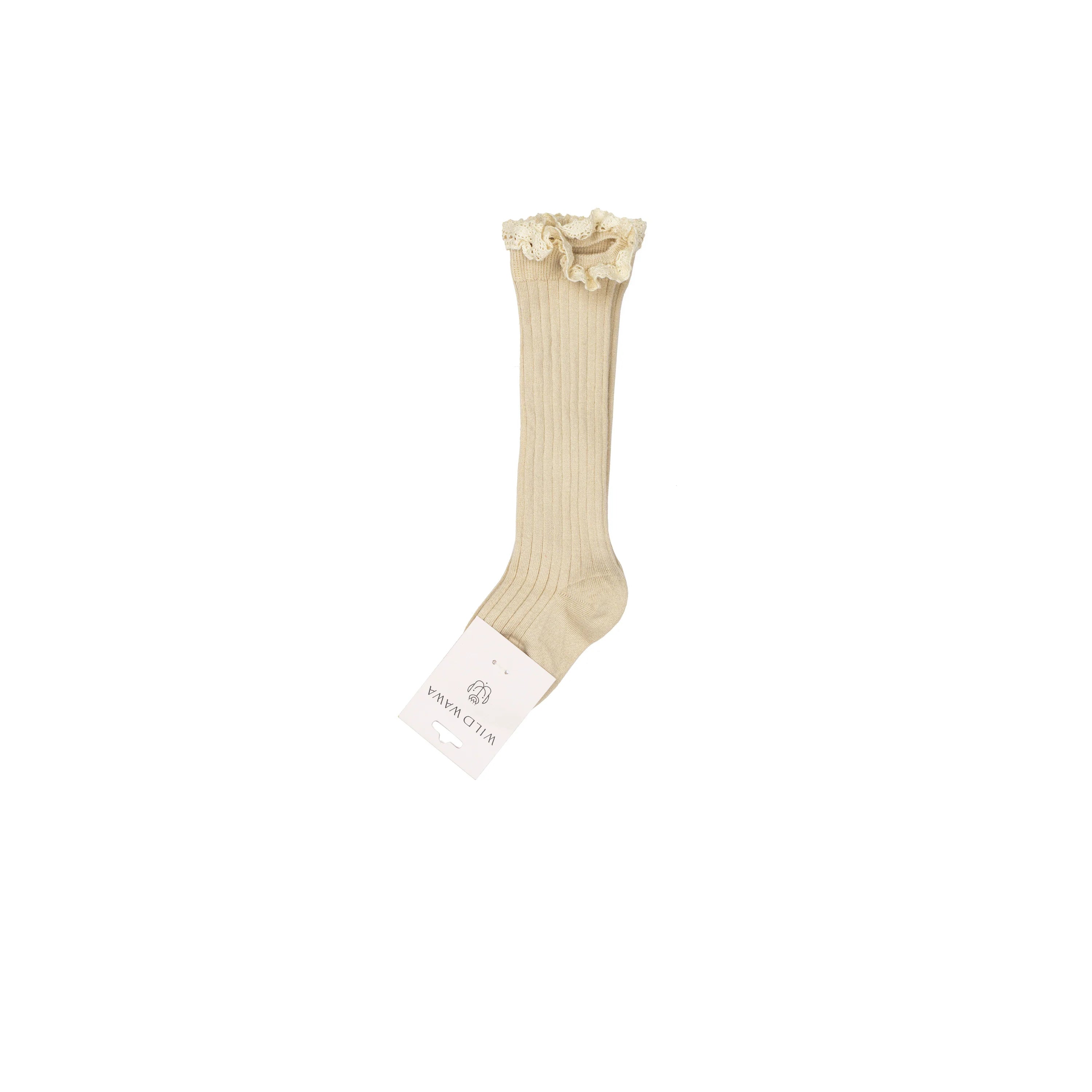 Knee High Socks - Taupe