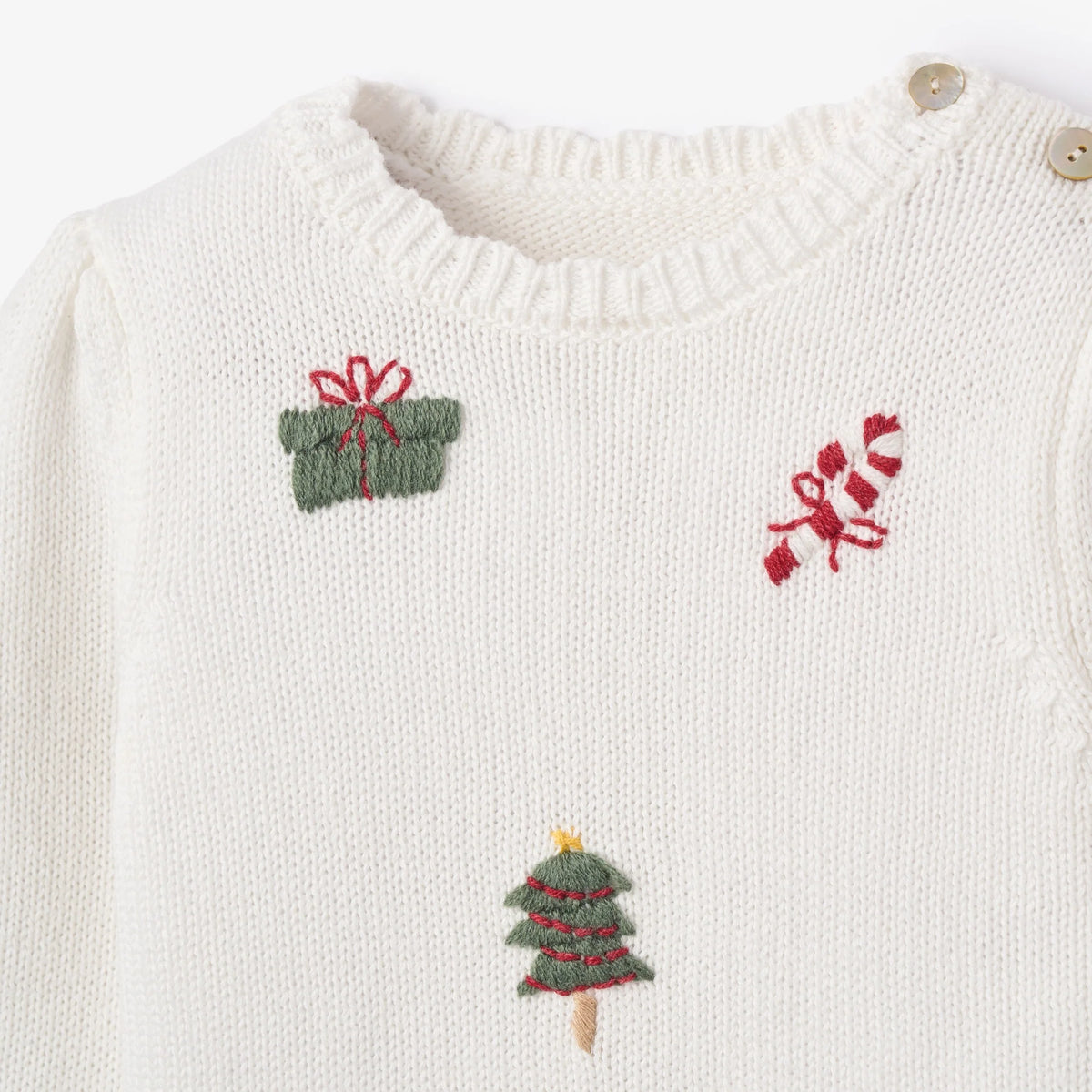 CHRISTMAS SWEATER + LANGLEY TARTAN SKIRT SET