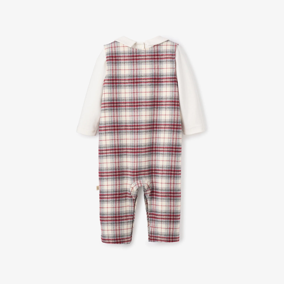 TOY SOLDIER EMBROIDERED LANGLEY TARTAN JON JON + SHIRT SET