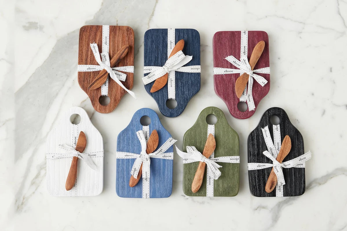 Dutch Cheese Board with Spreader, Small
