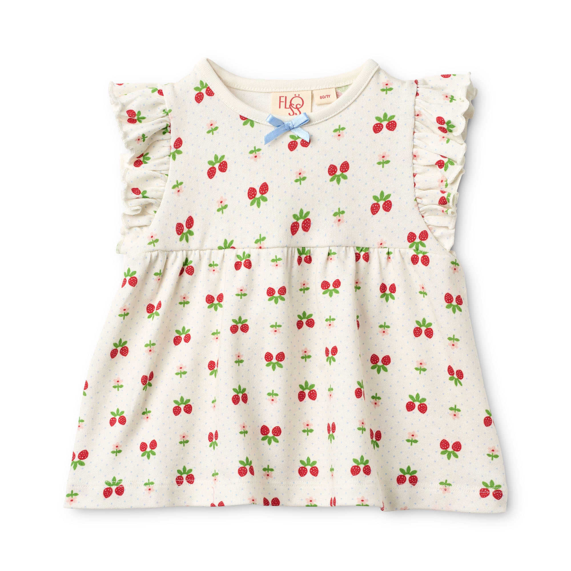 Adeline Strawberry Blouse