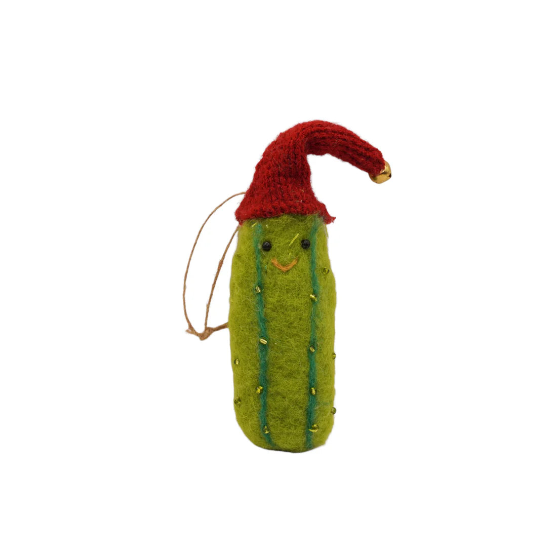 Felt Christmas Pickle Ornament
