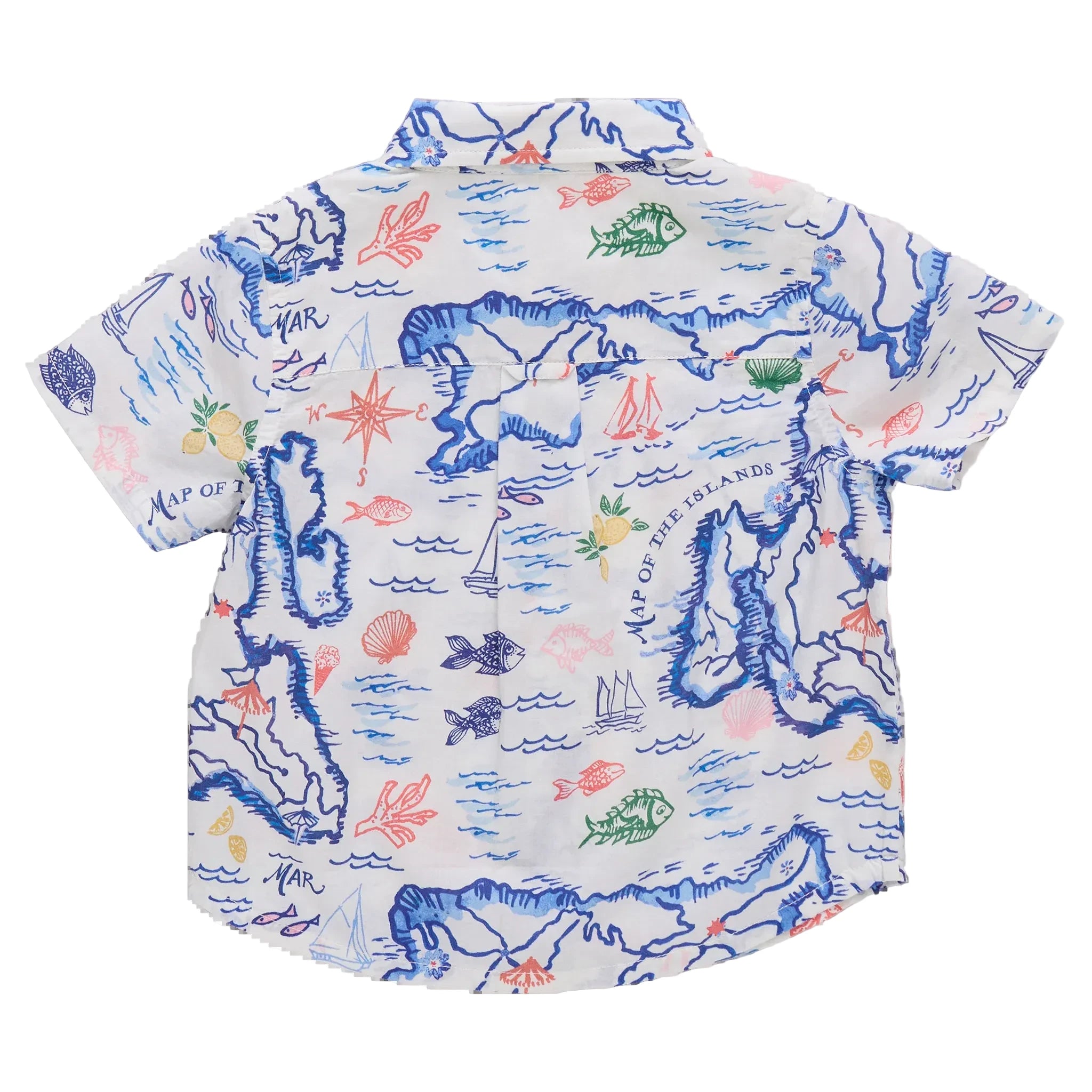 Boys Jack Shirt in Island Print