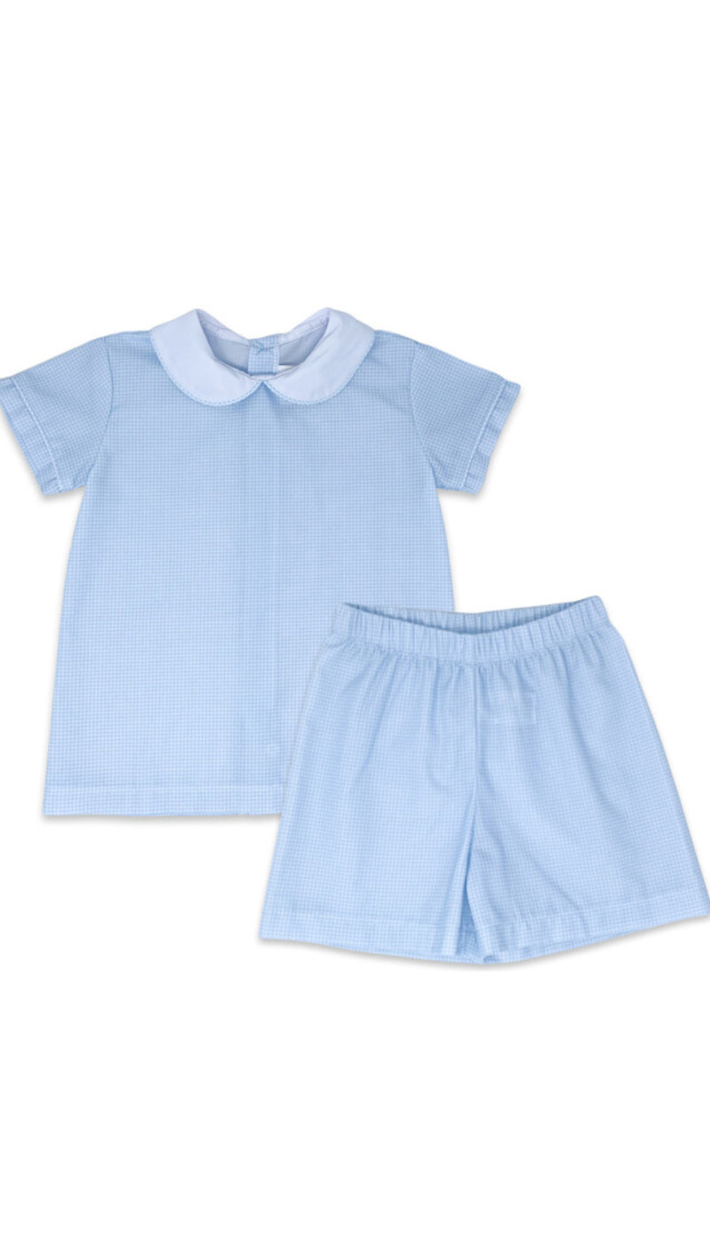 Sibley Short Set - Park Pima Blue