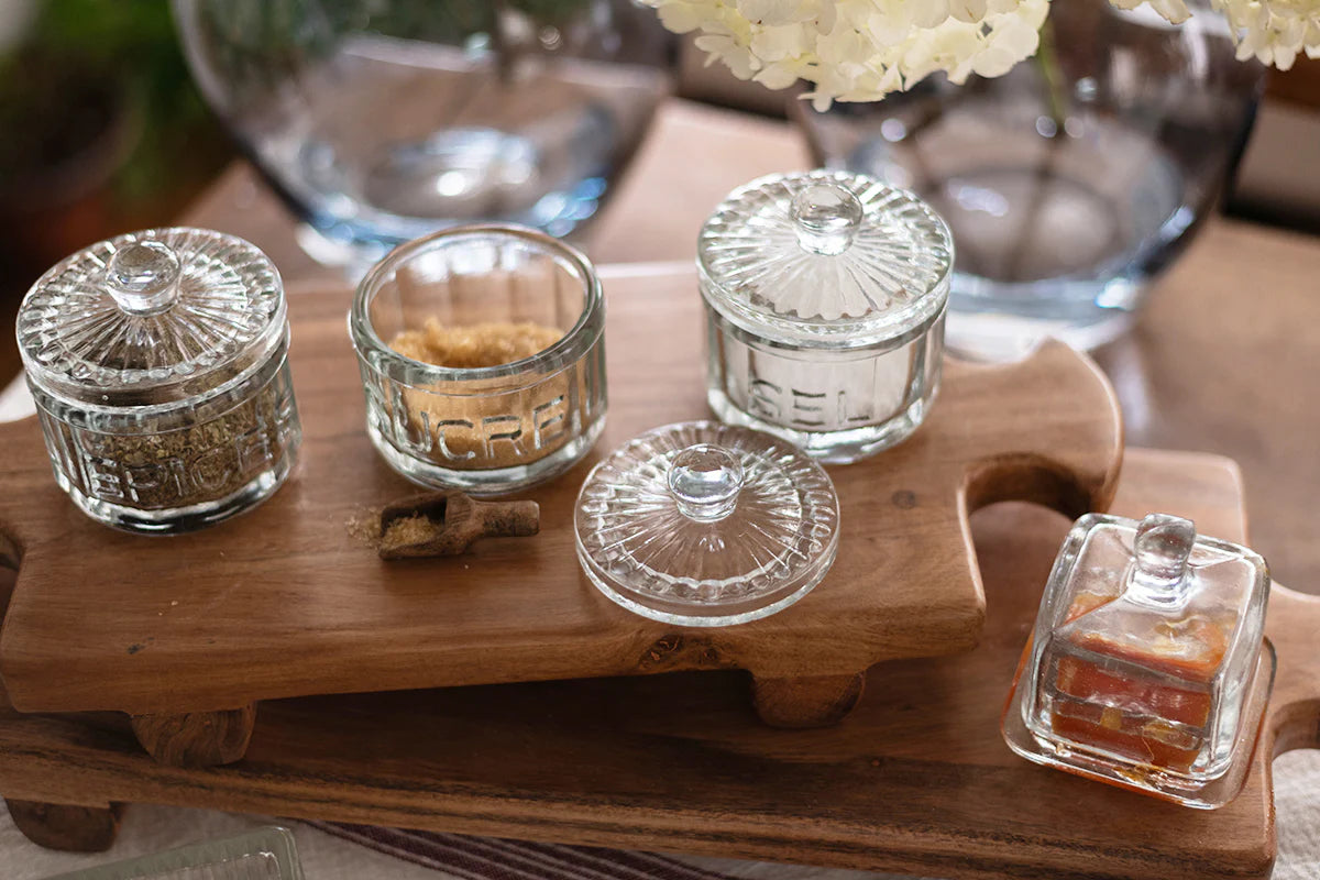 Bistro Glass Salt Cellar