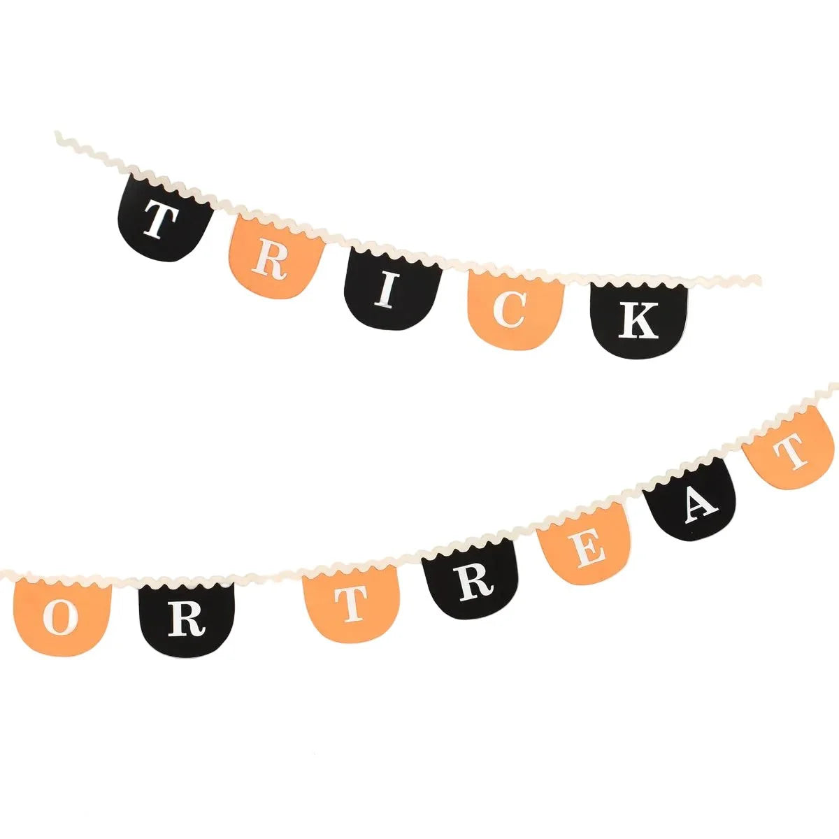 TRICK OR TREAT HALLOWEEN BANNER GARLAND