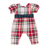 Girls Ruby Jumper - Holiday Tartan