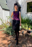 Pencil Skirt- Black Wool