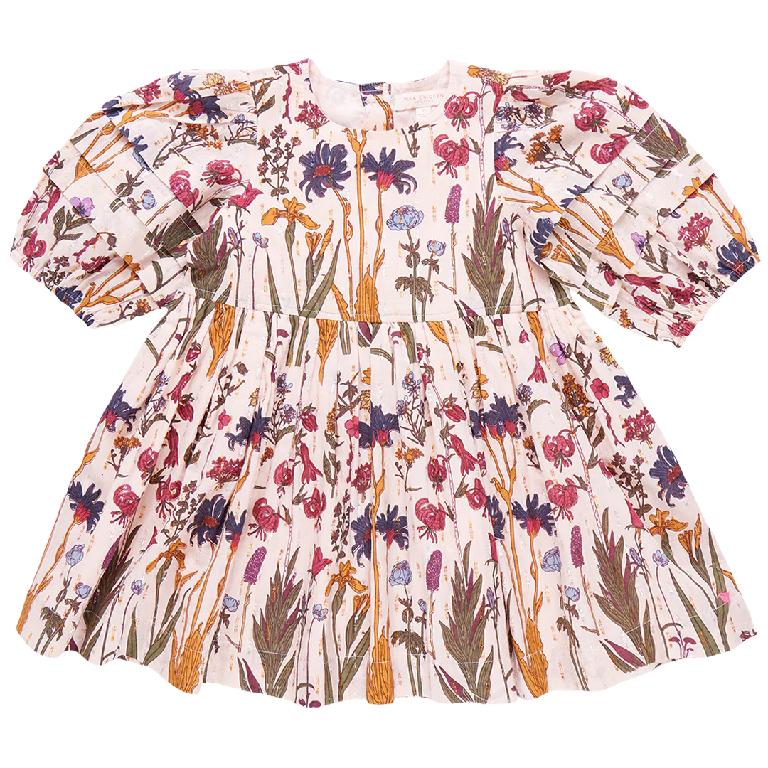 Brooke Dress - Autumn Flowers