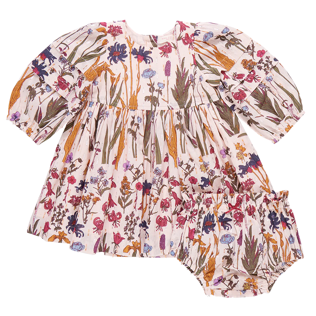 Brooke Dress - Autumn Flowers