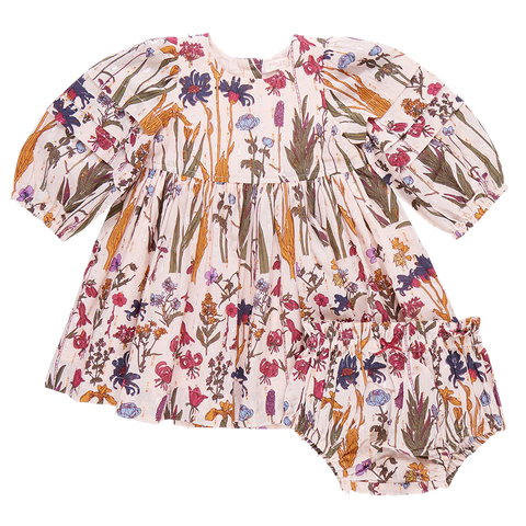 Brooke Dress - Autumn Flowers