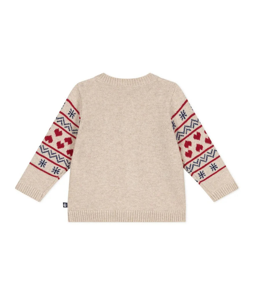 BABY JACQUARD CARDIGAN