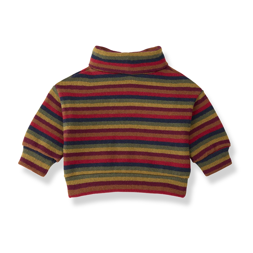 KINGSTON TURTLE NECK SWEATER - MULTICOLOR