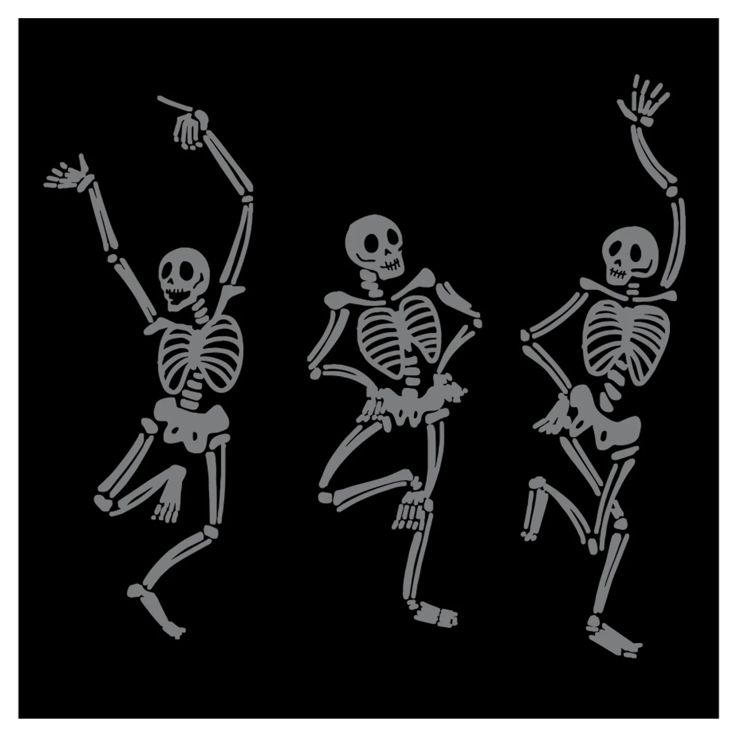 Skeleton Dance Cocktail Napkins