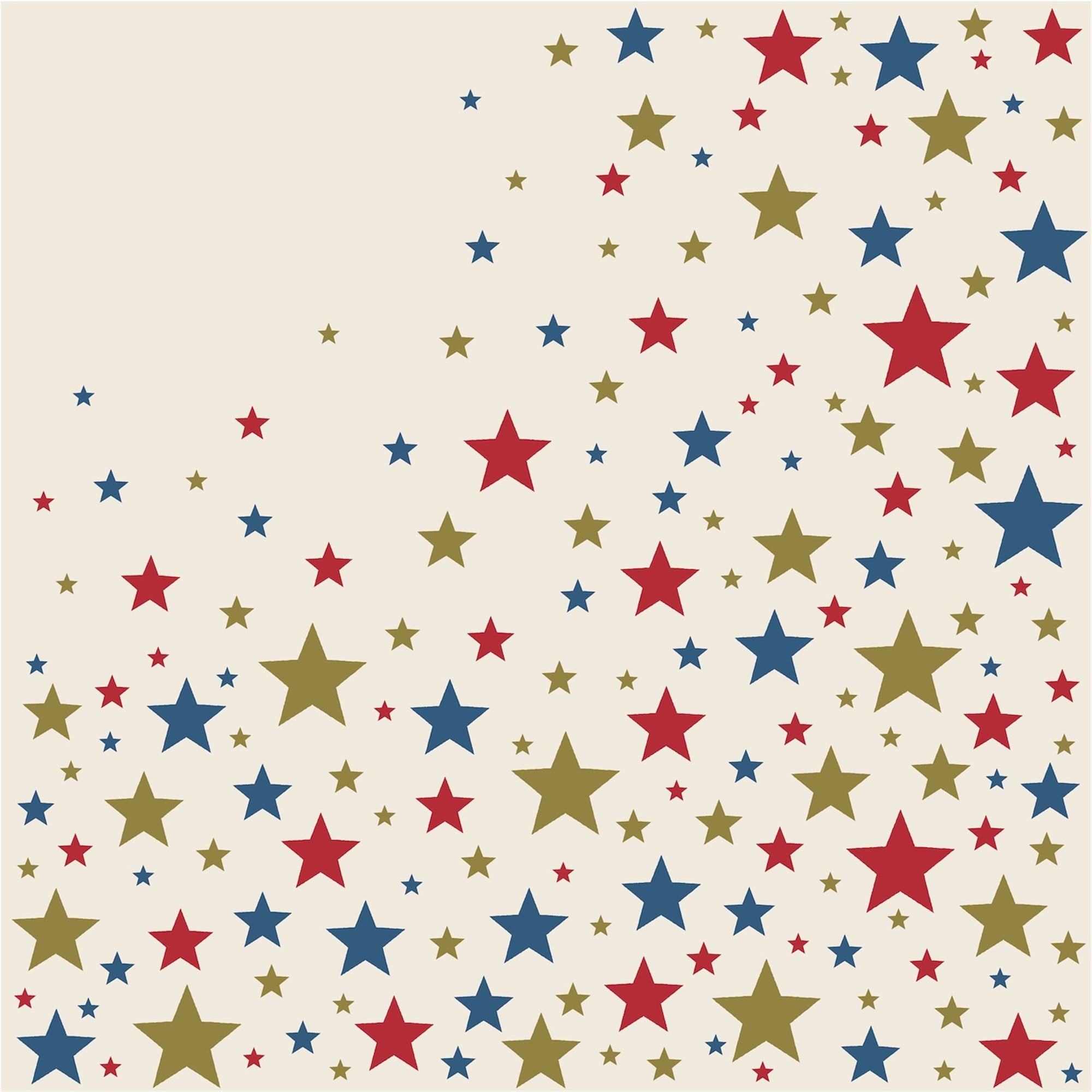 STAR-SPANGLED COCKTAIL NAPKIN - PACK OF 20