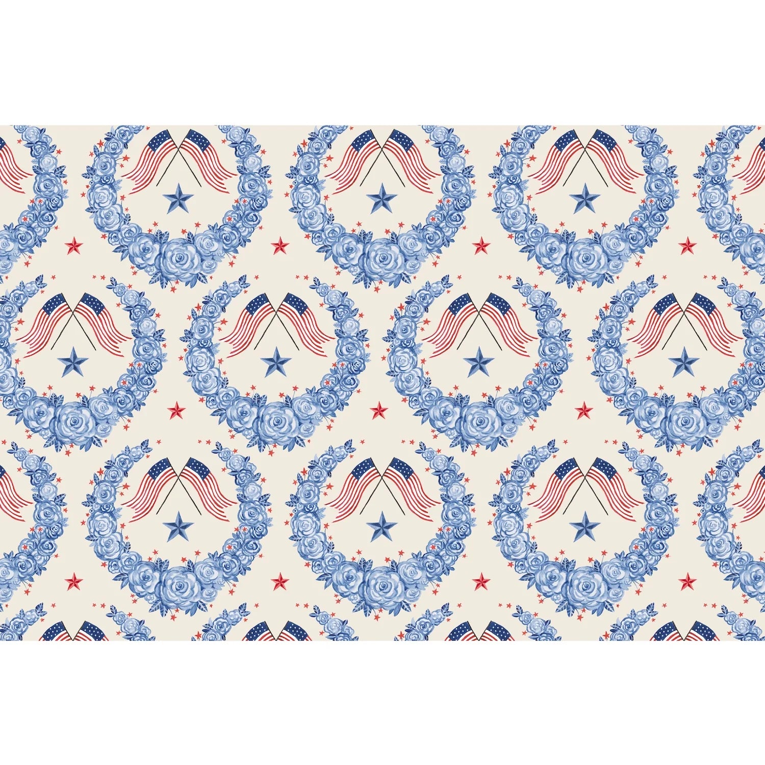 American Floral Placemat