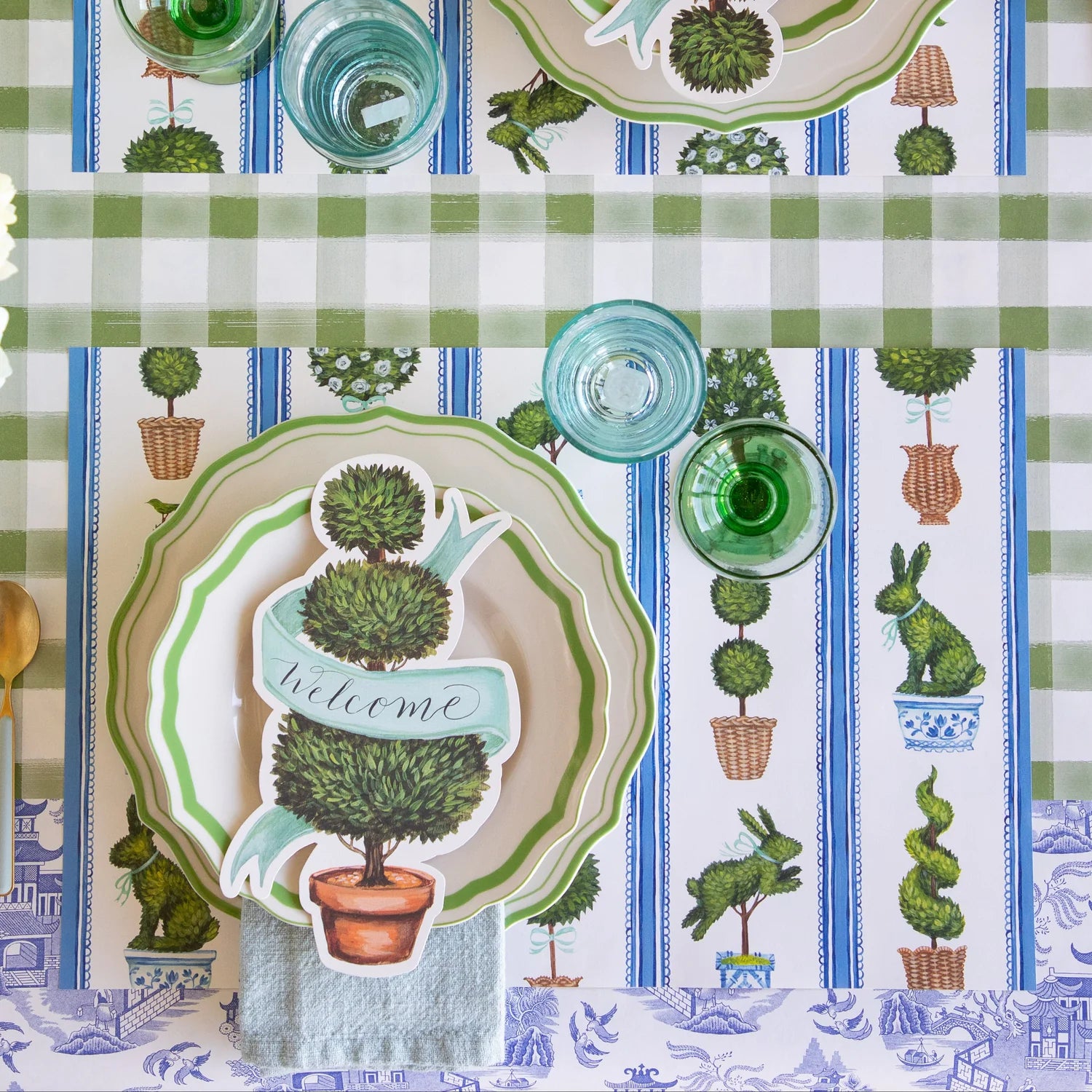 Spring Topiary Placemat