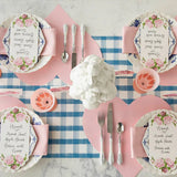 Die-Cut Pink Heart Placemat