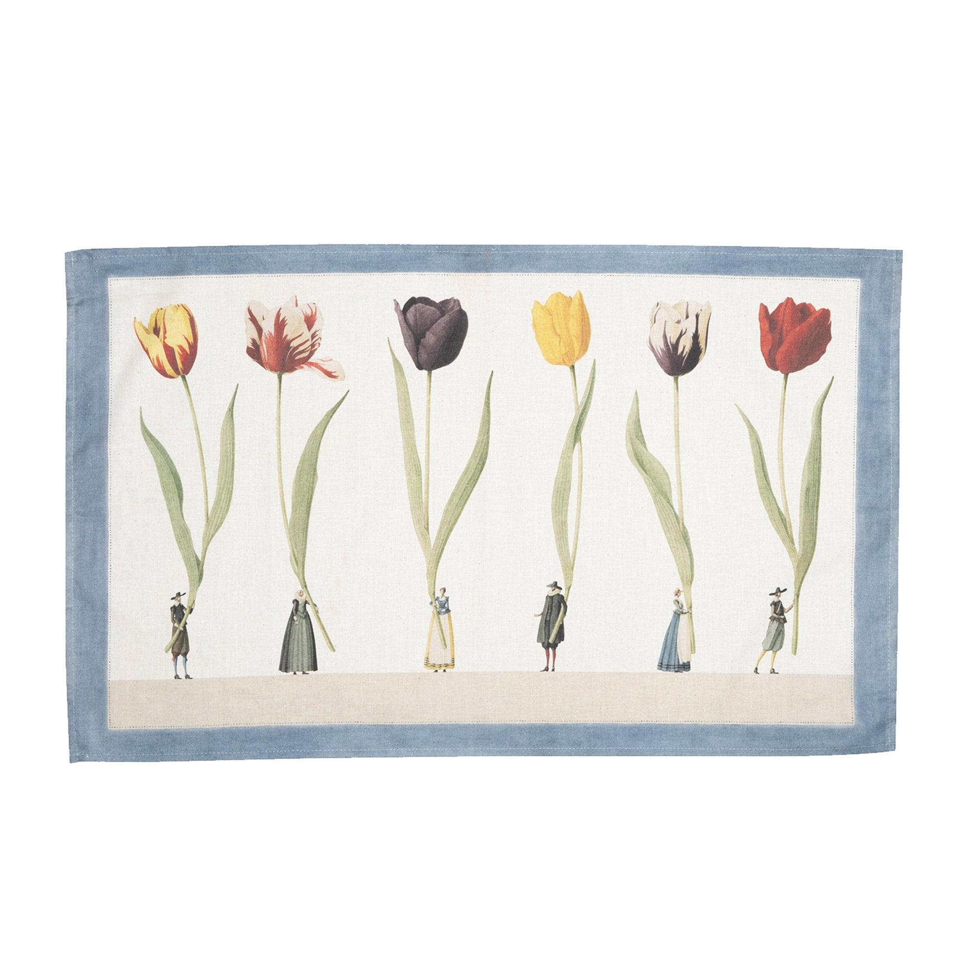 TULIPS TEA TOWEL - TULIPS PARADE