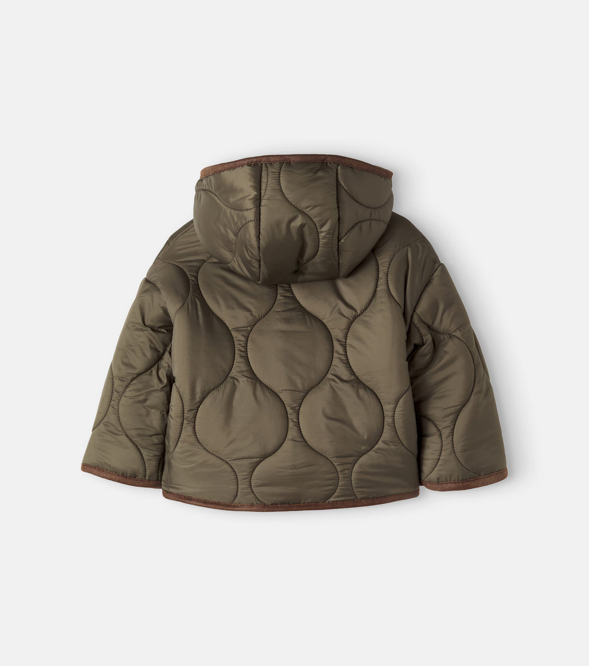 Calgary hooded quilted jacket