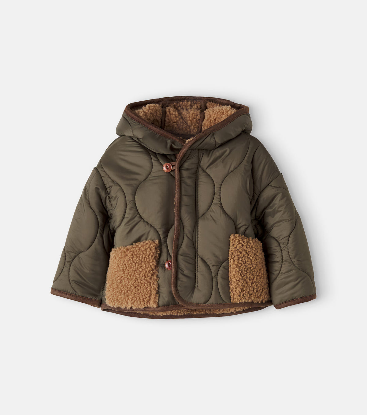 Calgary hooded quilted jacket