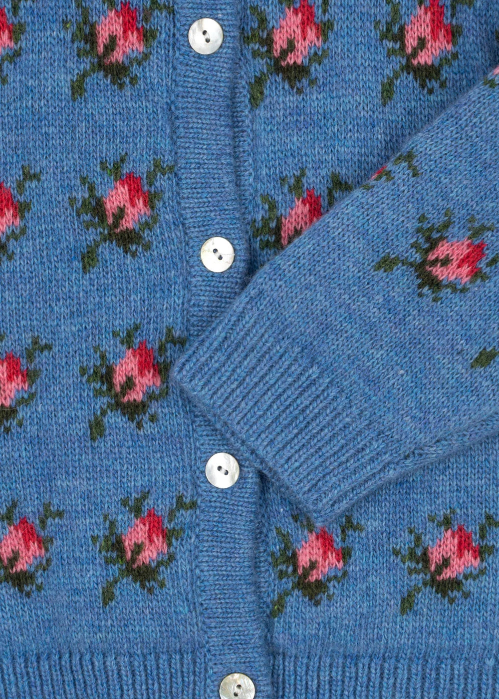belou cardigan in Rosie Shade