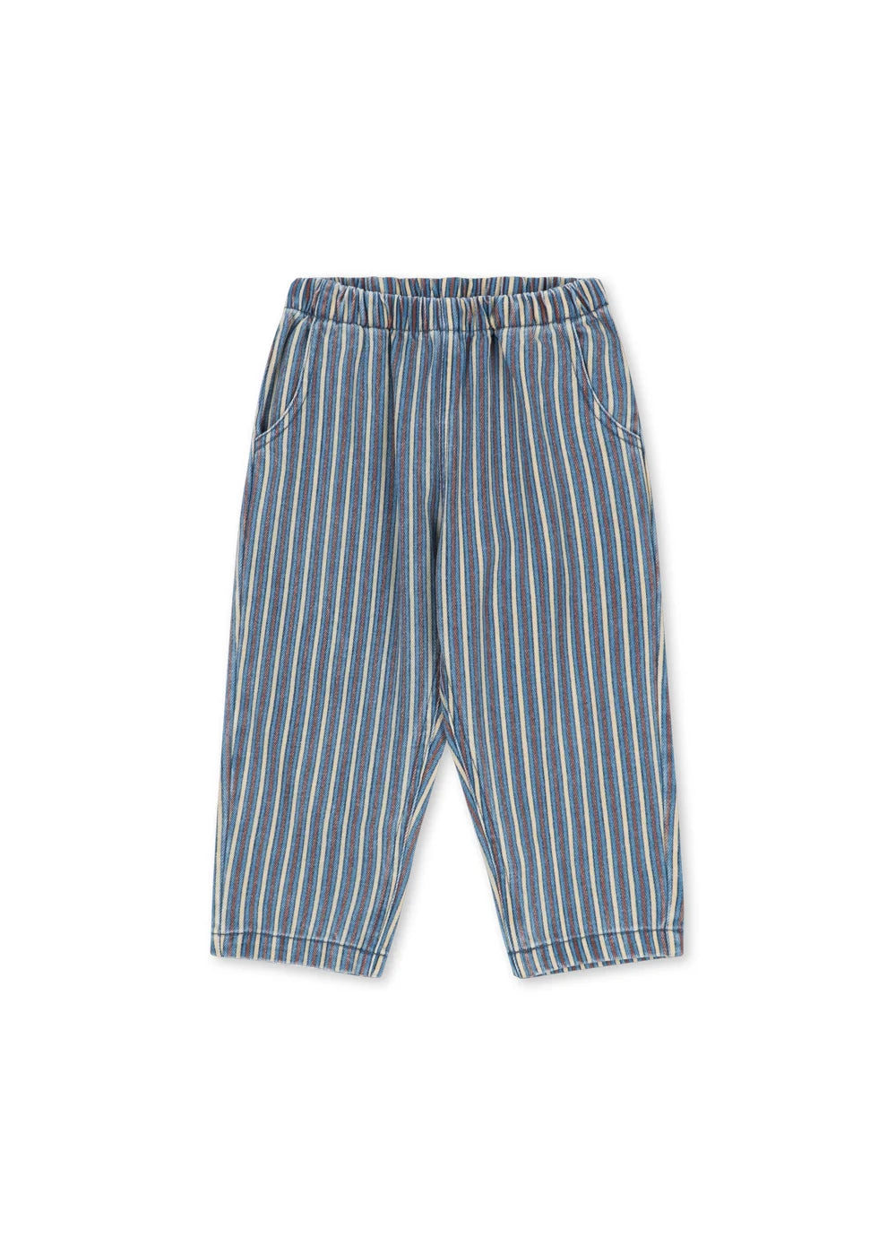 magot pants tricolore bleu
