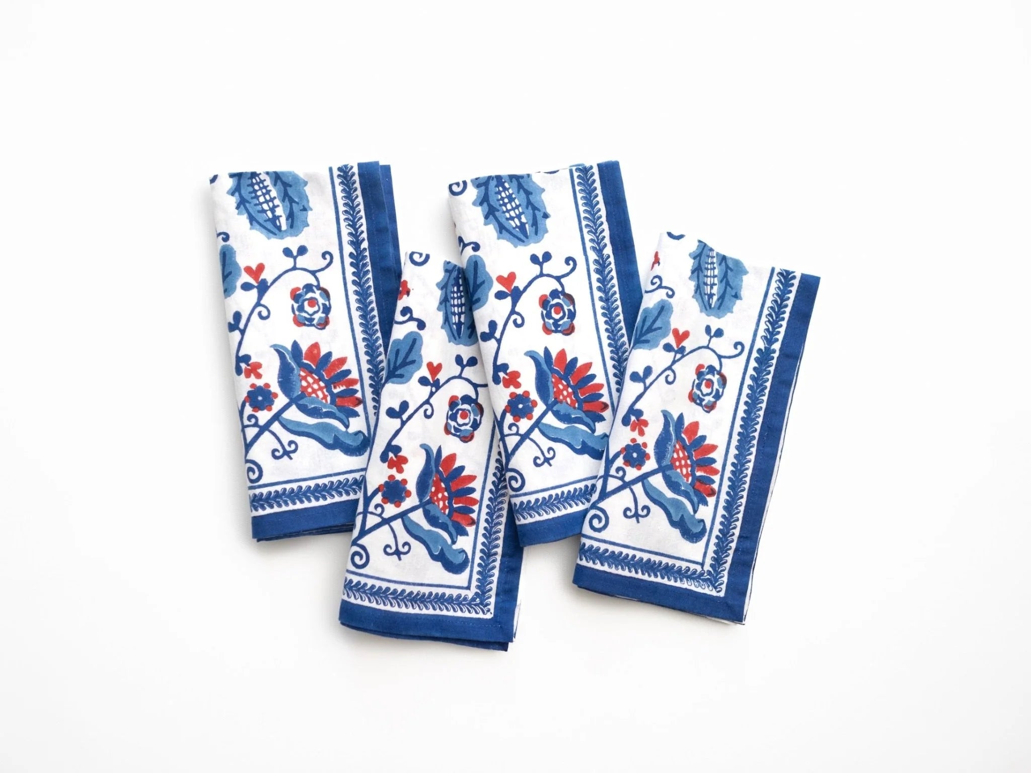 Con Con Red & Blue Napkins | Set of 4