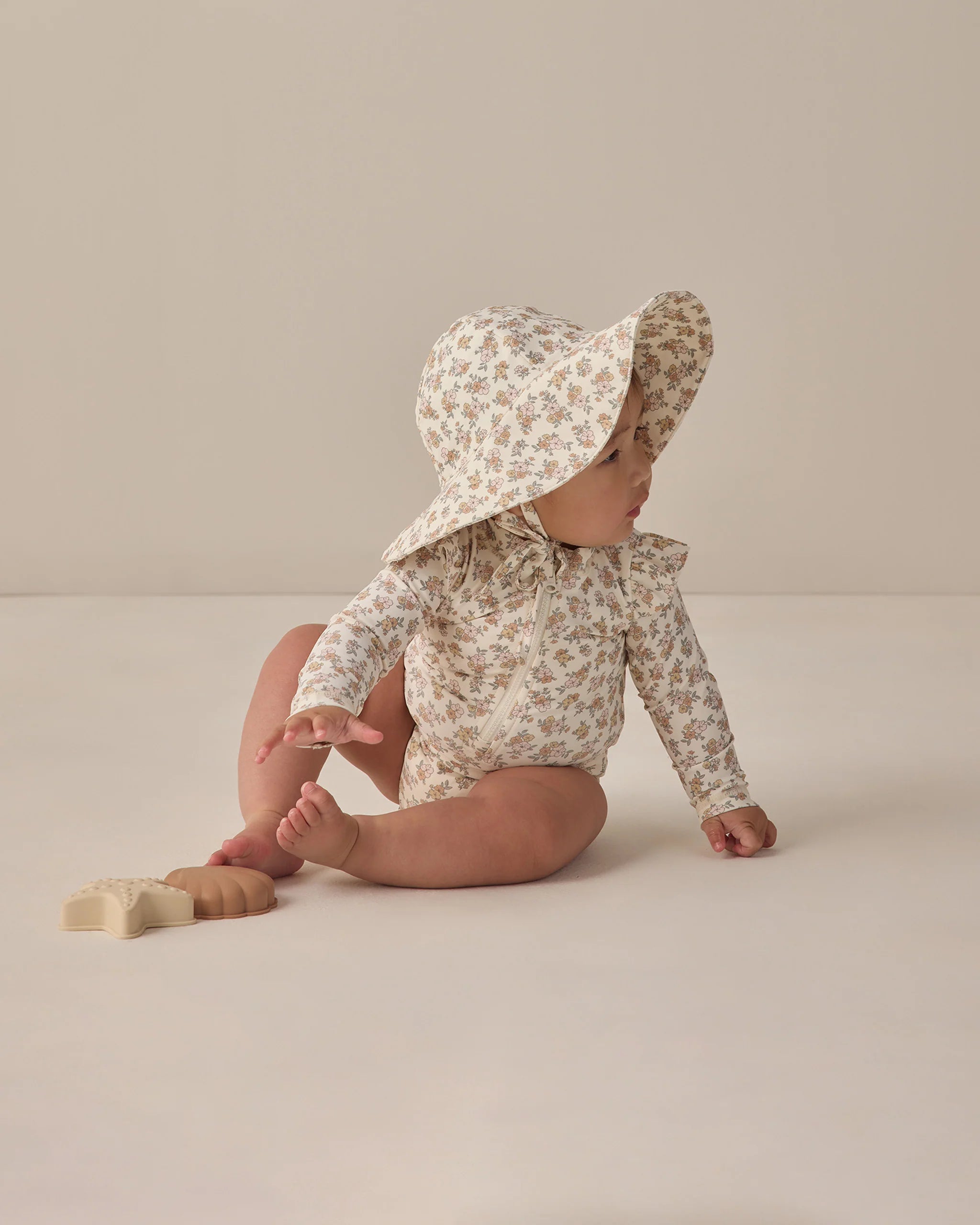 Byron Rashguard One-Piece Wildflower