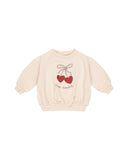 Relaxed Fleece Sweatshirt Mon Amour