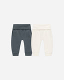 Baby Pant Set Indigo, Natural