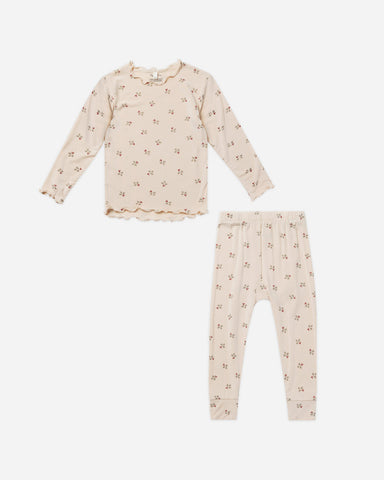 Modal Pajama Set || Holly Berry