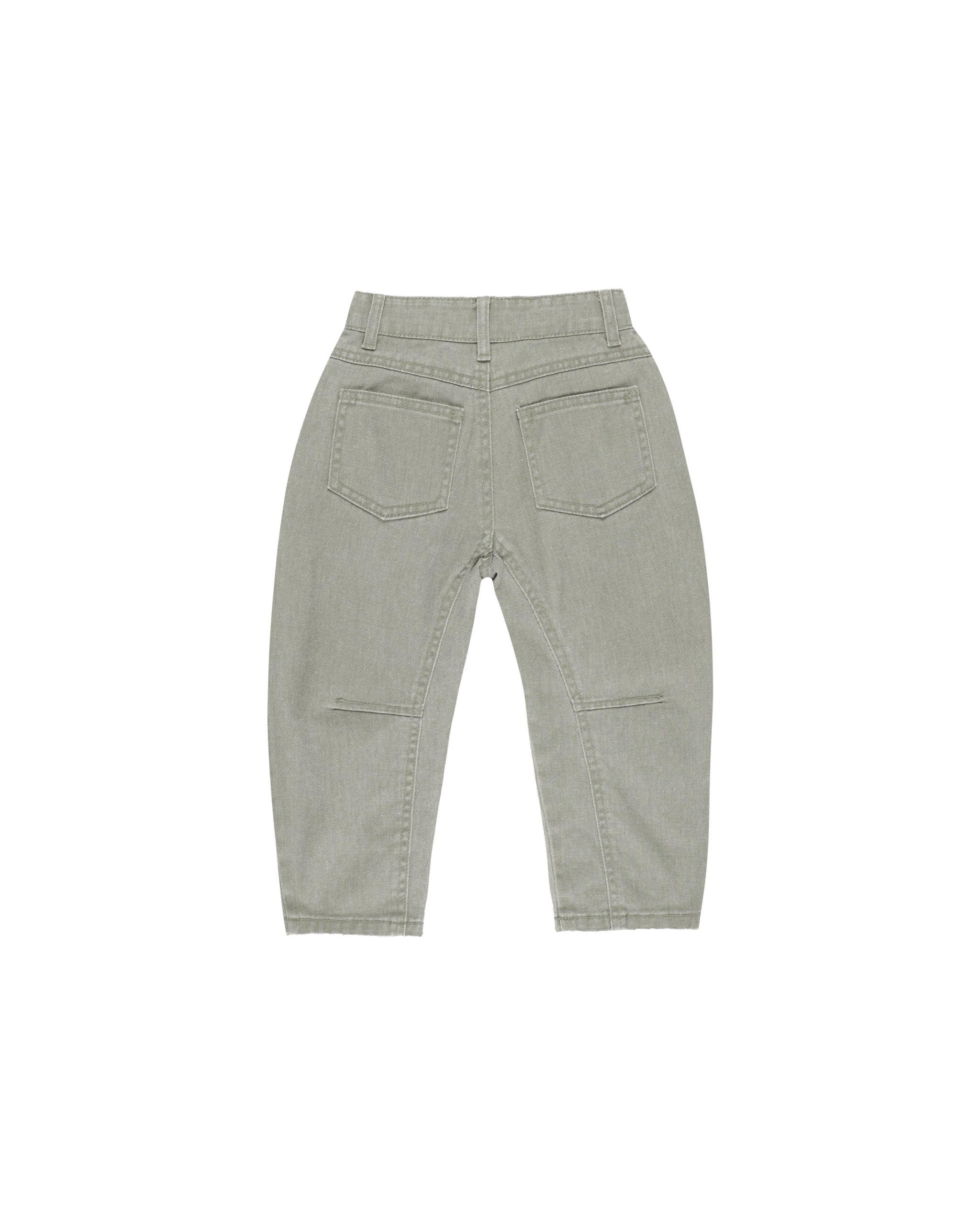 Barrel Pant Washed Laurel