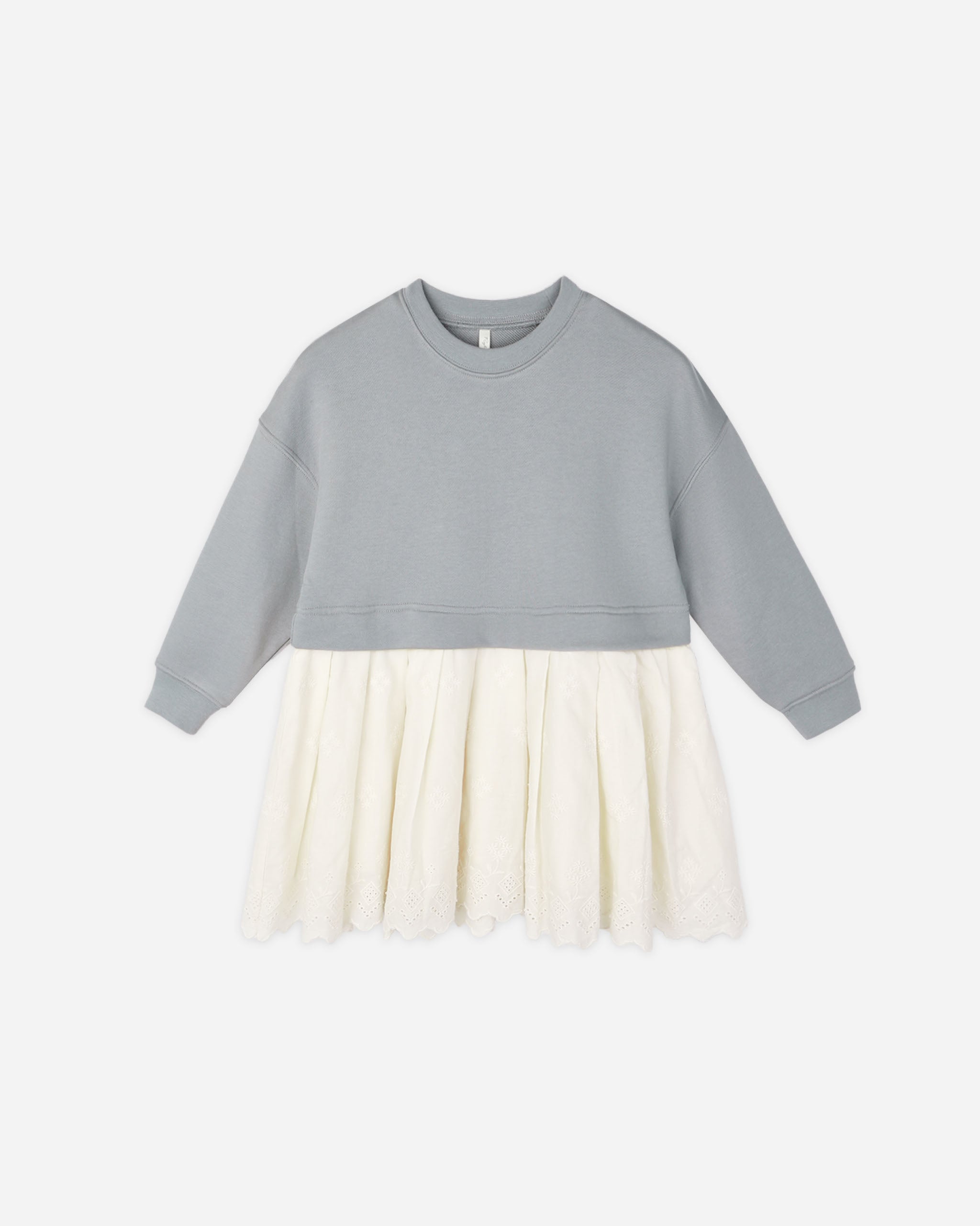 Sweatshirt Dress Dusty Blue
