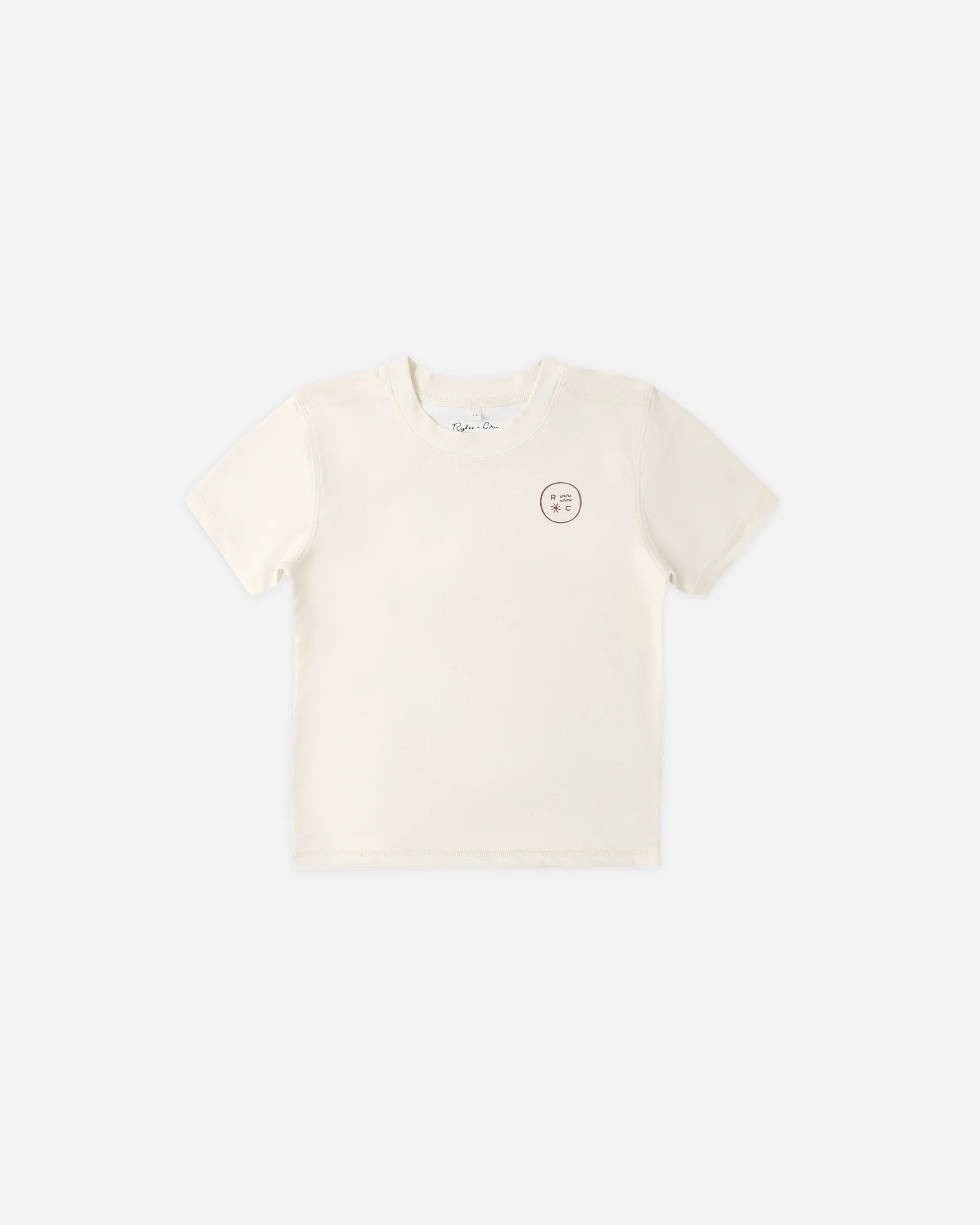 Short Sleeve Rashguard Natural