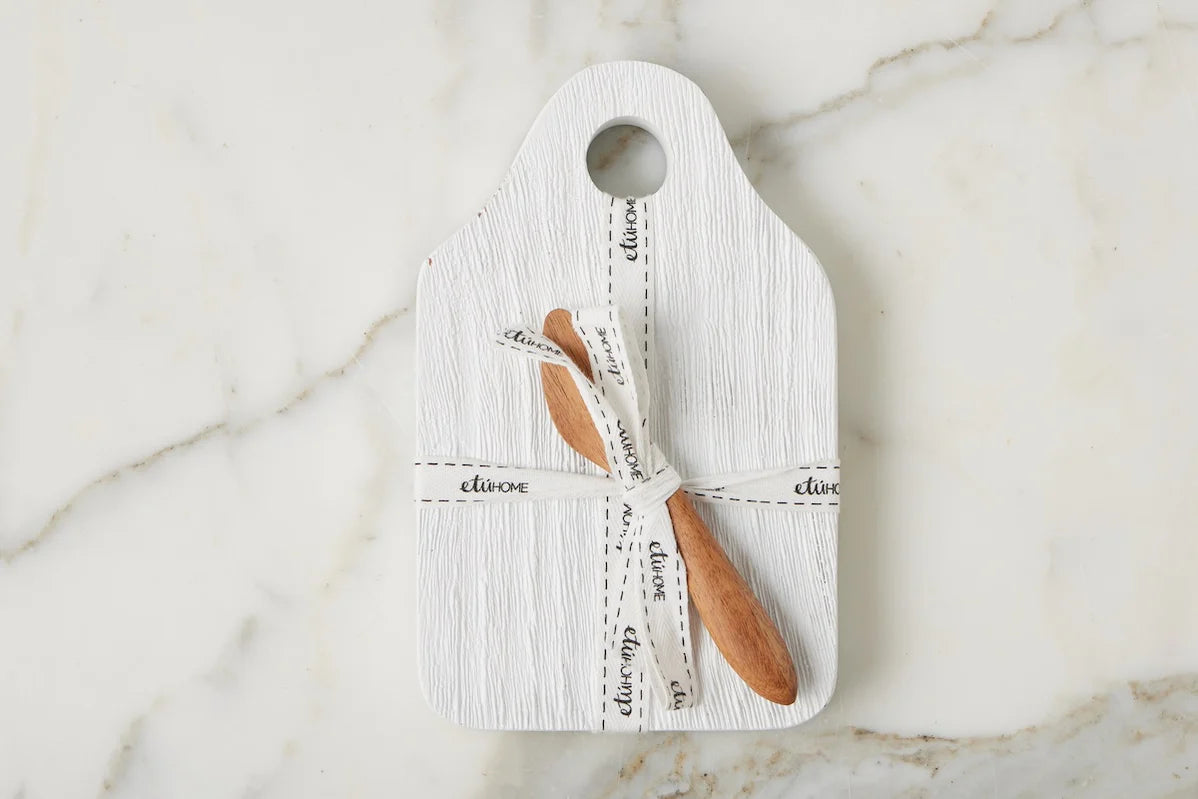 Dutch Cheese Board with Spreader, Small