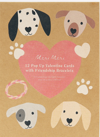 Dog Valentine Cards (x 12)