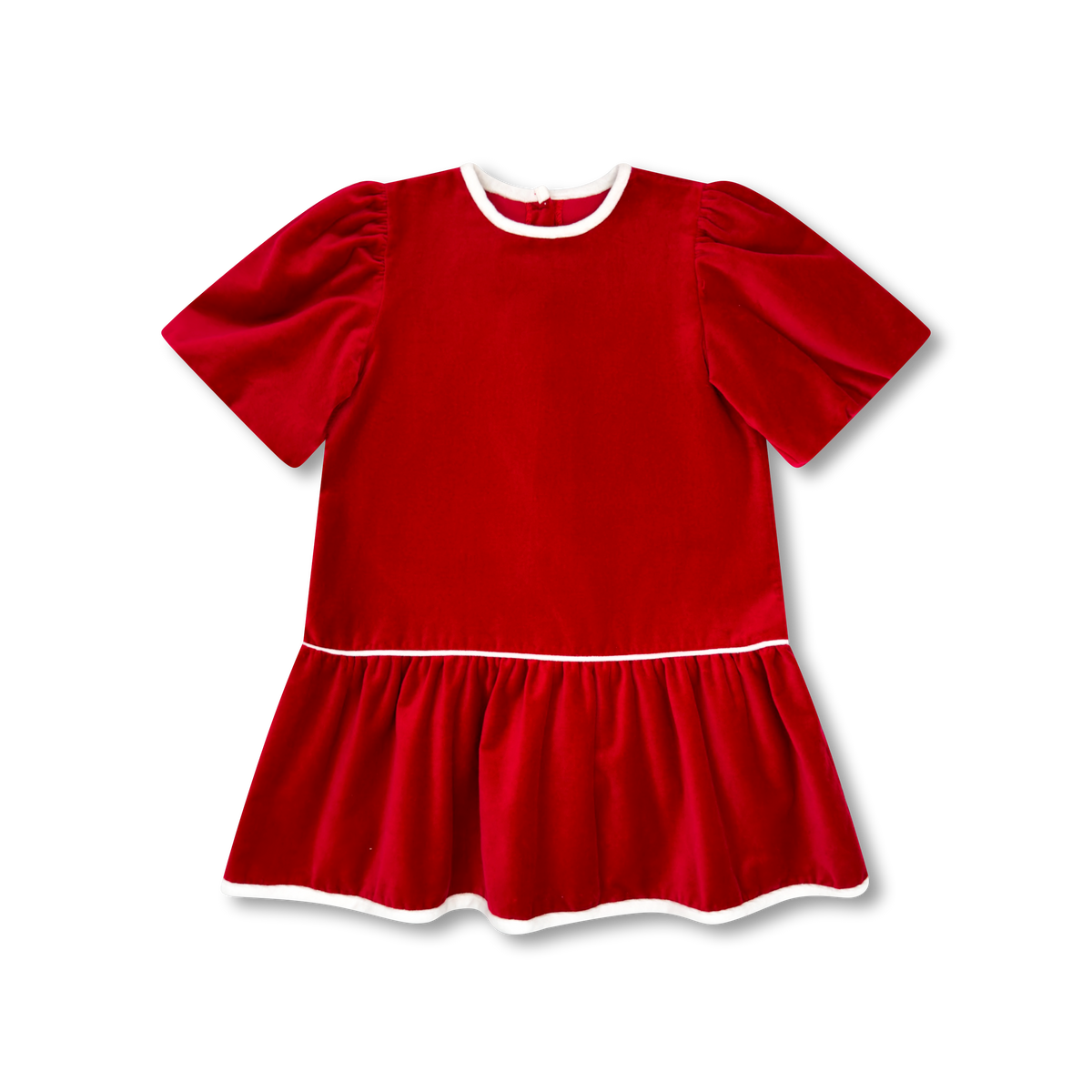 Harper Dress Ruby Red Velvet