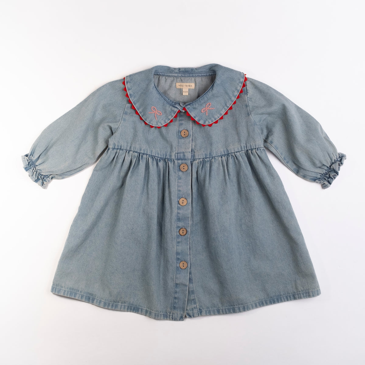 Clementine Dress in Denim Darling