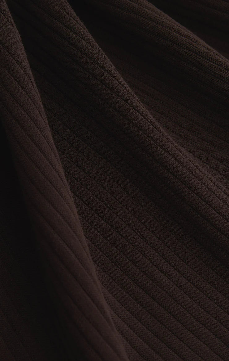 ELBA MIDI RIBBED SWEATER DRESS