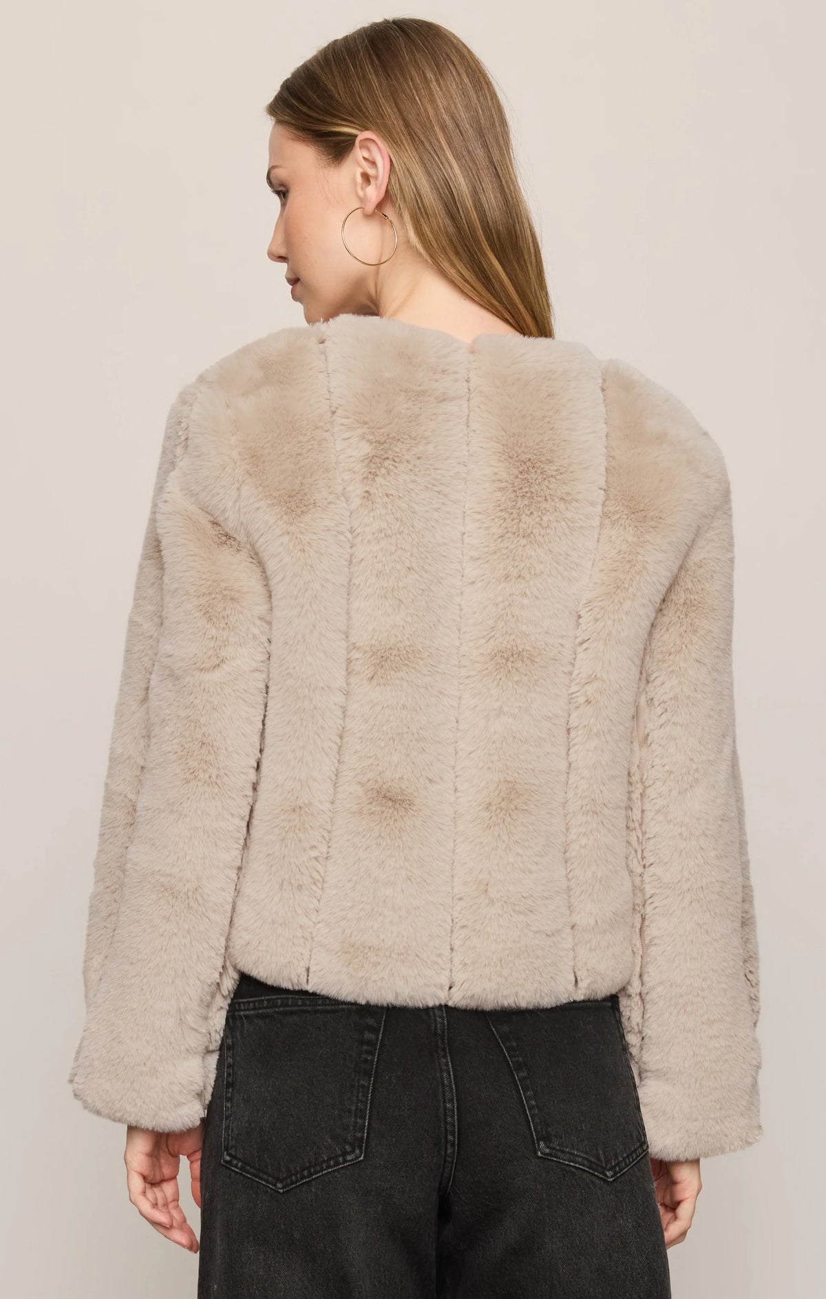 WOODLAND FAUX FUR JACKET